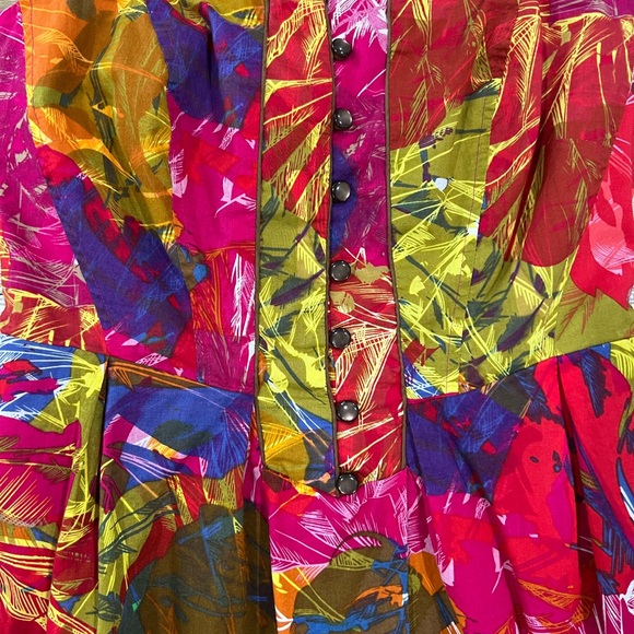 Moulinette Soeurs Tropical Strapless Dress - Picture 2 of 7